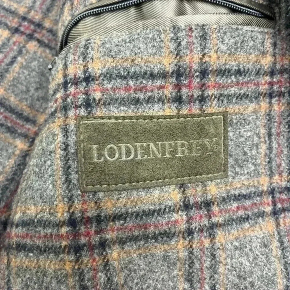 Lodenfrey Men’s Gray Wool Jacket Size 26 Made In Germany - Picture 4 of 11